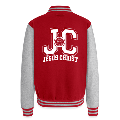 JC CHRISTIAN Heavyweight Letterman Jacket - ClaimedbyGodDesigns