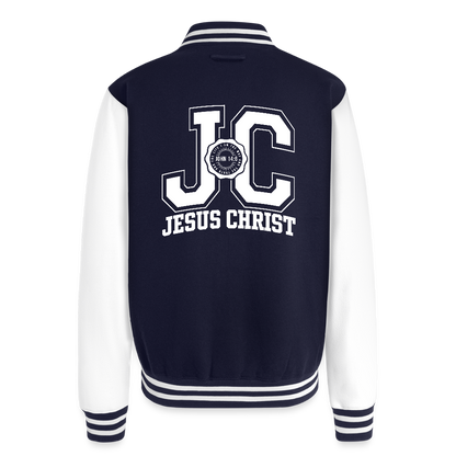 JC CHRISTIAN Heavyweight Letterman Jacket - ClaimedbyGodDesigns
