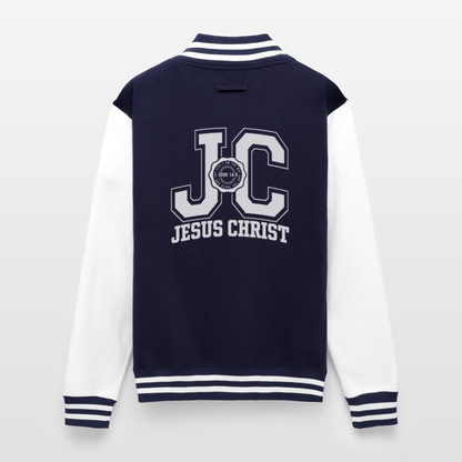 JC CHRISTIAN Heavyweight Letterman Jacket - ClaimedbyGodDesigns