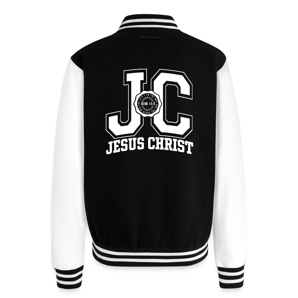 JC CHRISTIAN Heavyweight Letterman Jacket - ClaimedbyGodDesigns