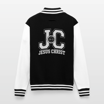 JC CHRISTIAN Heavyweight Letterman Jacket - ClaimedbyGodDesigns