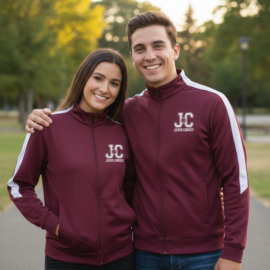 JC Christian Sportswear Unisex 2.0 Medalist Jacket - ClaimedbyGodDesigns