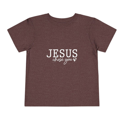 Jesus Chose You (2) Christian Toddler T-Shirt - ClaimedbyGodDesigns