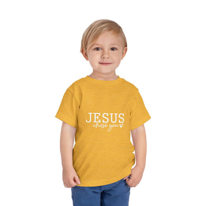 Jesus Chose You (2) Christian Toddler T-Shirt - ClaimedbyGodDesigns