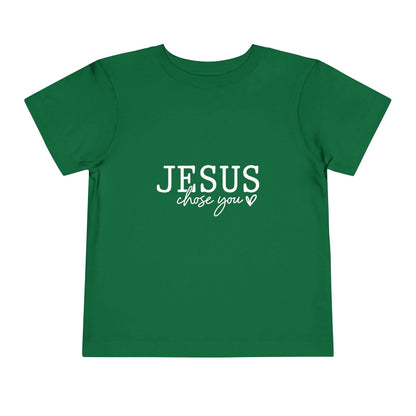 Jesus Chose You (2) Christian Toddler T-Shirt - ClaimedbyGodDesigns