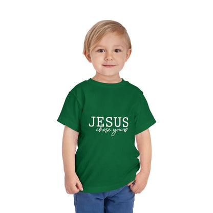 Jesus Chose You (2) Christian Toddler T-Shirt - ClaimedbyGodDesigns
