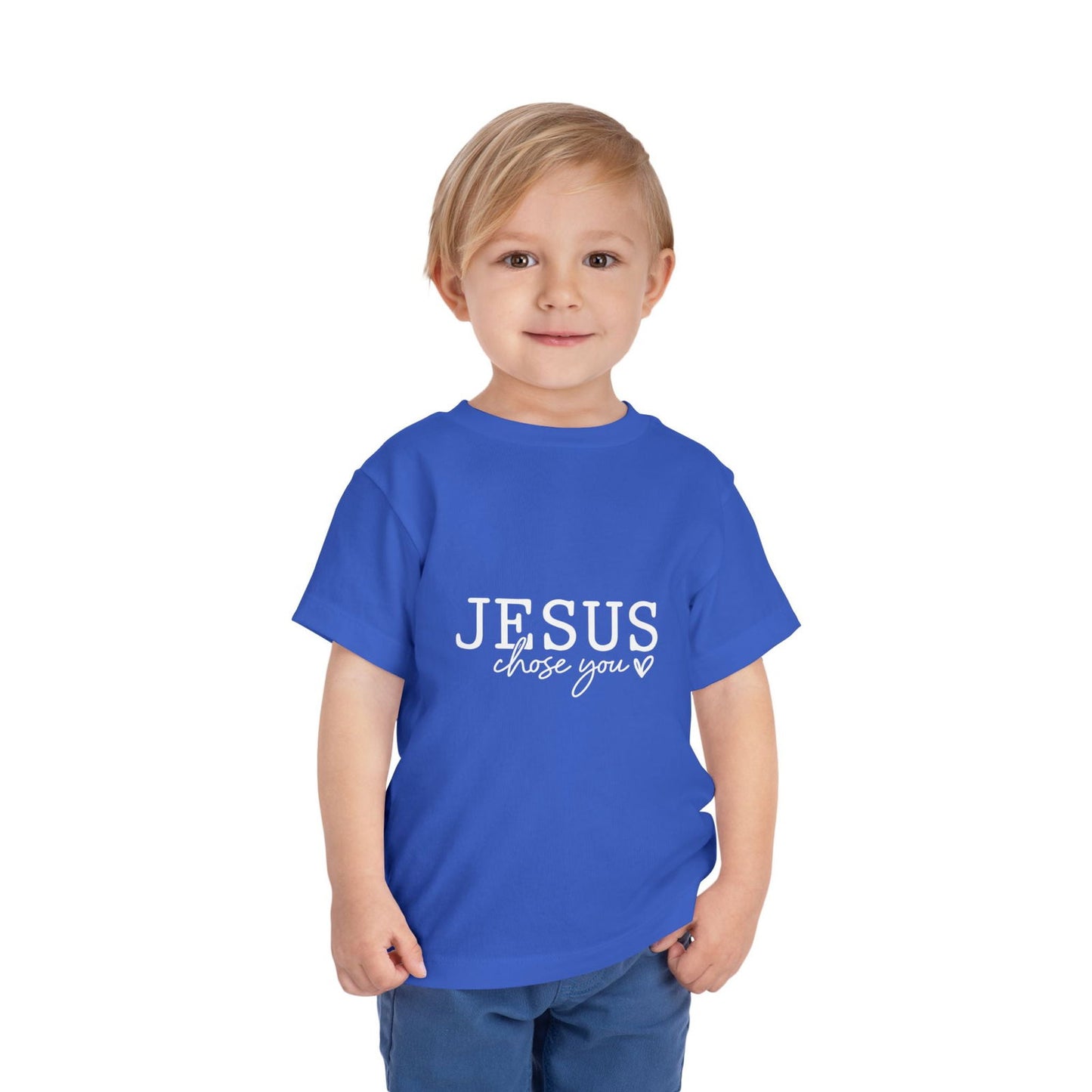Jesus Chose You (2) Christian Toddler T-Shirt - ClaimedbyGodDesigns