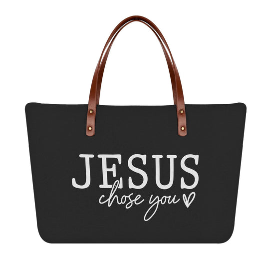 Jesus Chose You Christian Womens Comfort Tote Bag - ClaimedbyGodDesigns