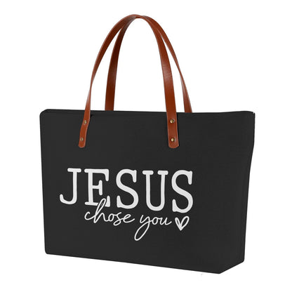 Jesus Chose You Christian Womens Comfort Tote Bag - ClaimedbyGodDesigns