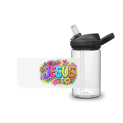 Jesus Christian Kids Water Bottle - ClaimedbyGodDesigns