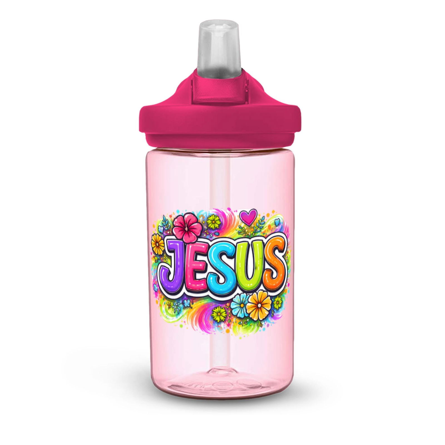 Jesus Christian Kids Water Bottle - ClaimedbyGodDesigns