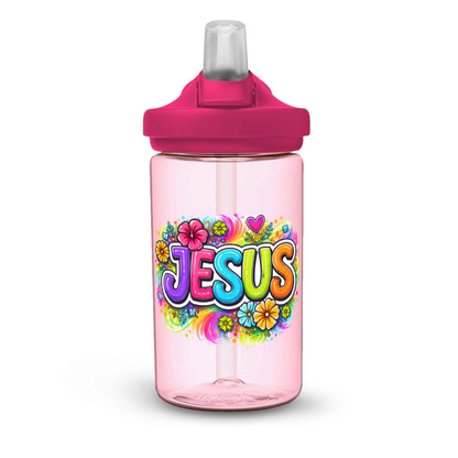 Jesus Christian Kids Water Bottle - ClaimedbyGodDesigns