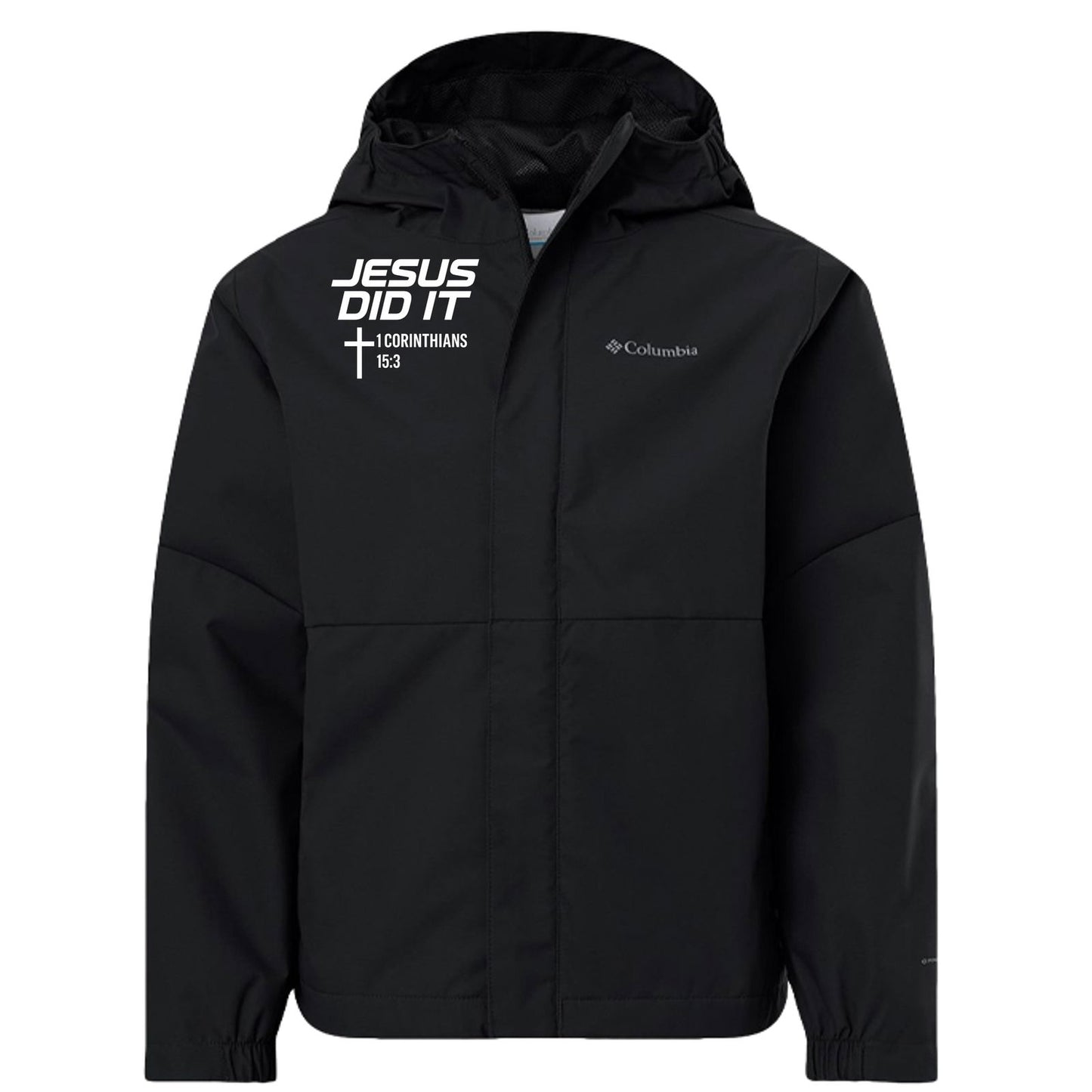 Jesus Did It Premium Youth Christian Hikebound II Jacket - ClaimedbyGodDesigns