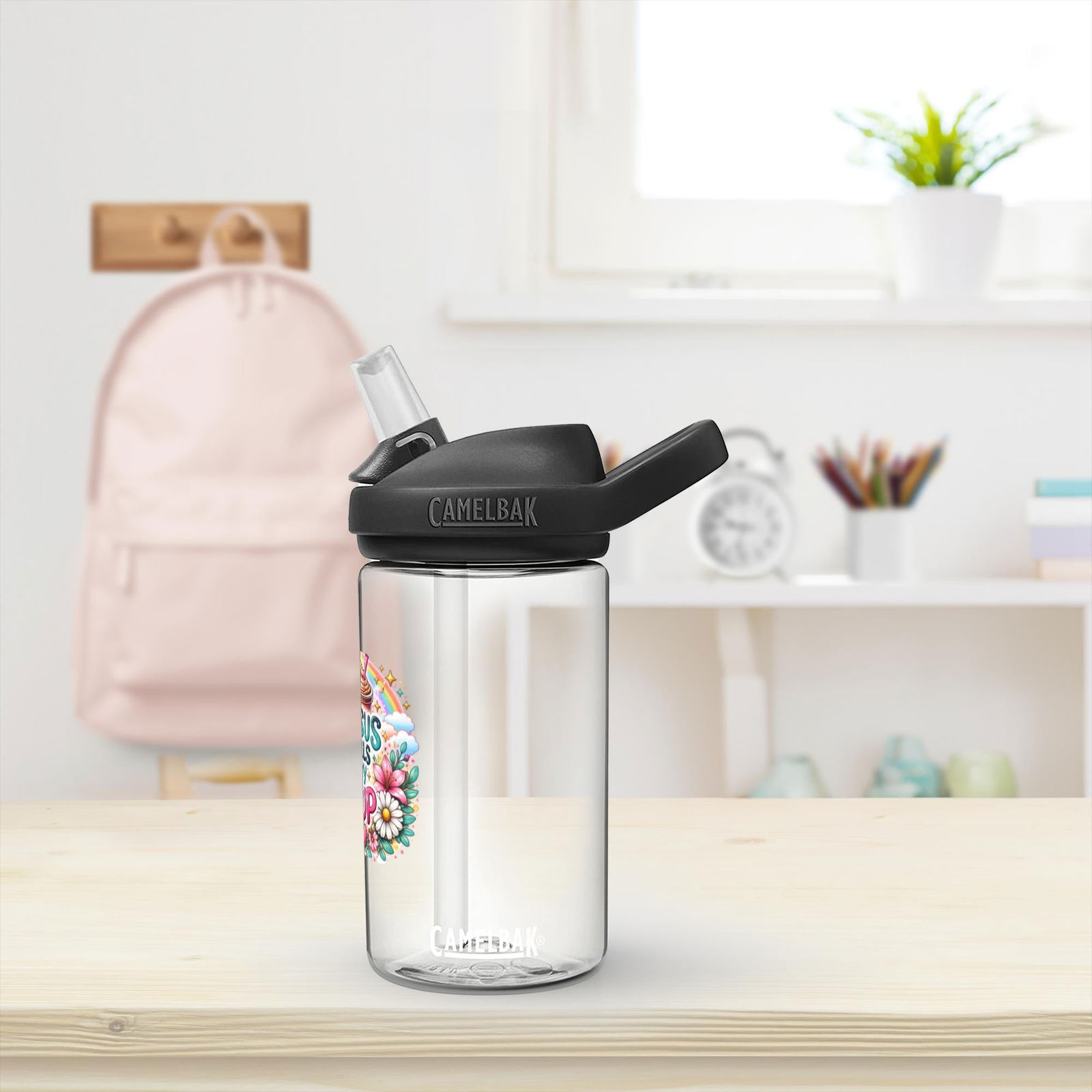 Jesus Fills My Cup Christian Kids Water Bottle - ClaimedbyGodDesigns