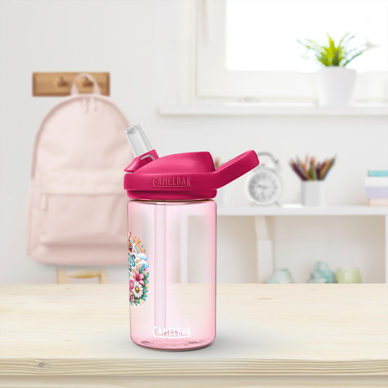 Jesus Fills My Cup Christian Kids Water Bottle - ClaimedbyGodDesigns