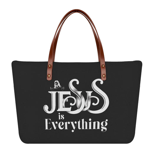 Jesus Is Everything Christian Womens Comfort Tote Bag - ClaimedbyGodDesigns