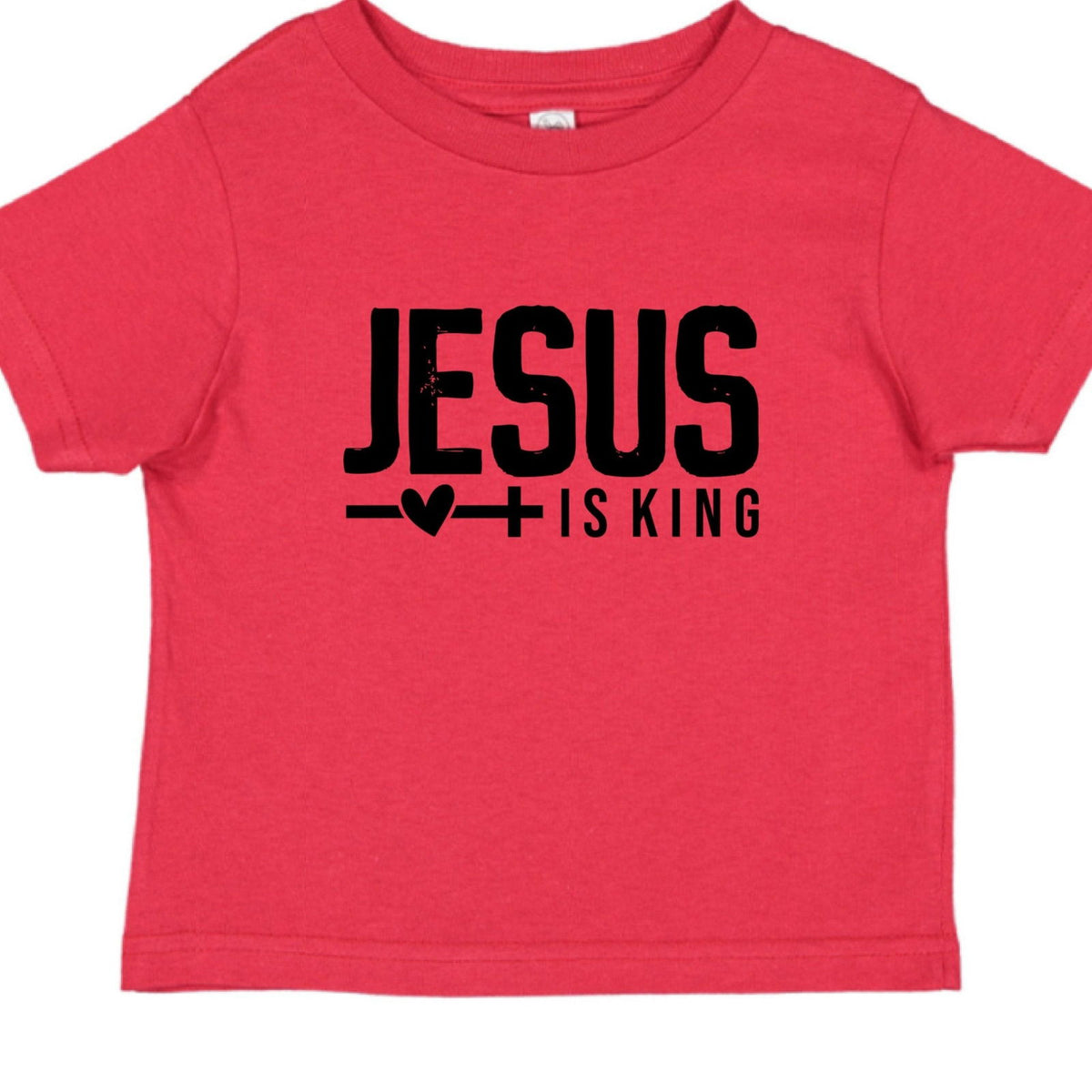 Jesus Is King Christian Baby T-shirt - ClaimedbyGodDesigns