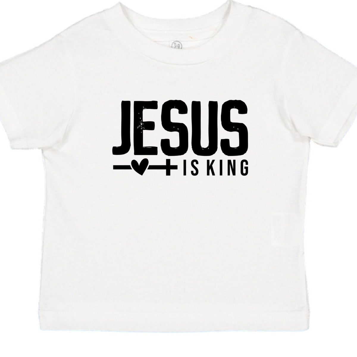 Jesus Is King Christian Baby T-shirt - ClaimedbyGodDesigns