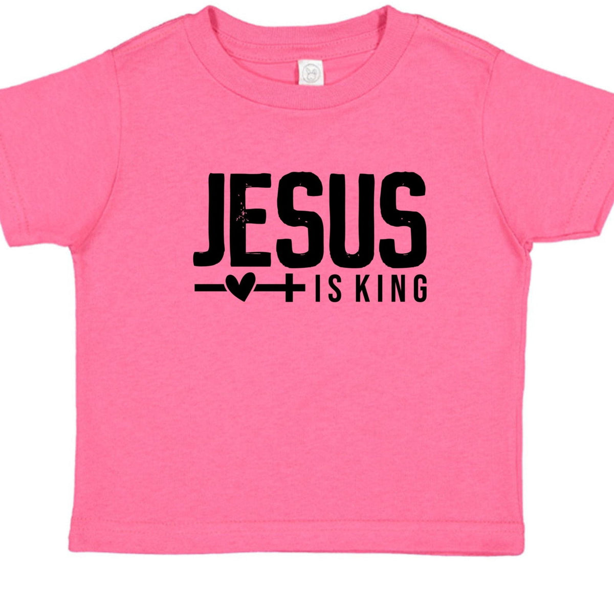 Jesus Is King Christian Baby T-shirt - ClaimedbyGodDesigns
