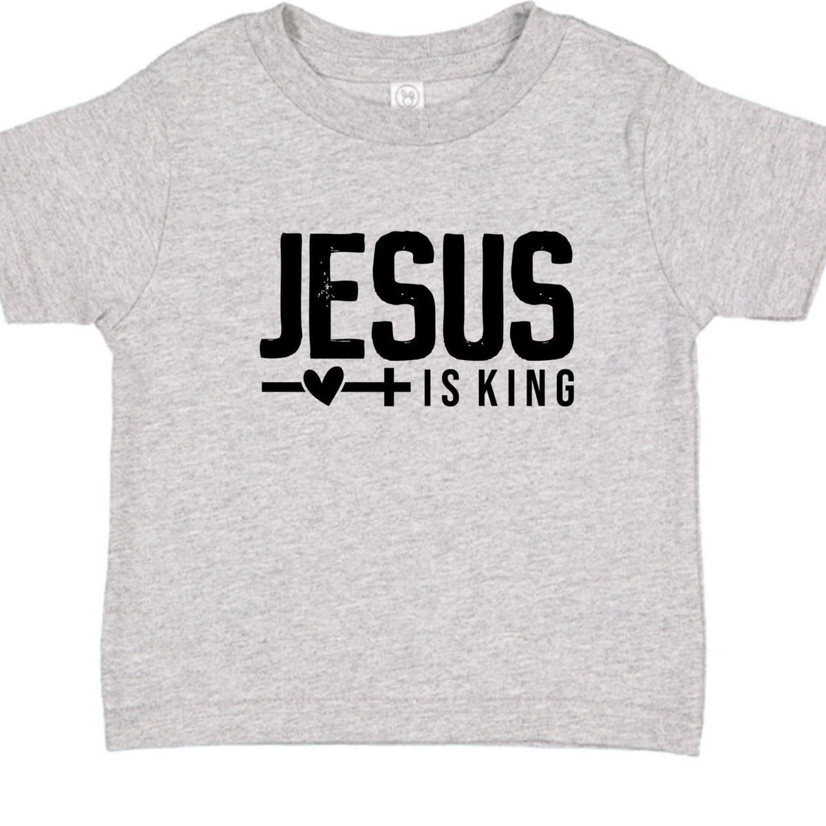 Jesus Is King Christian Baby T-shirt - ClaimedbyGodDesigns