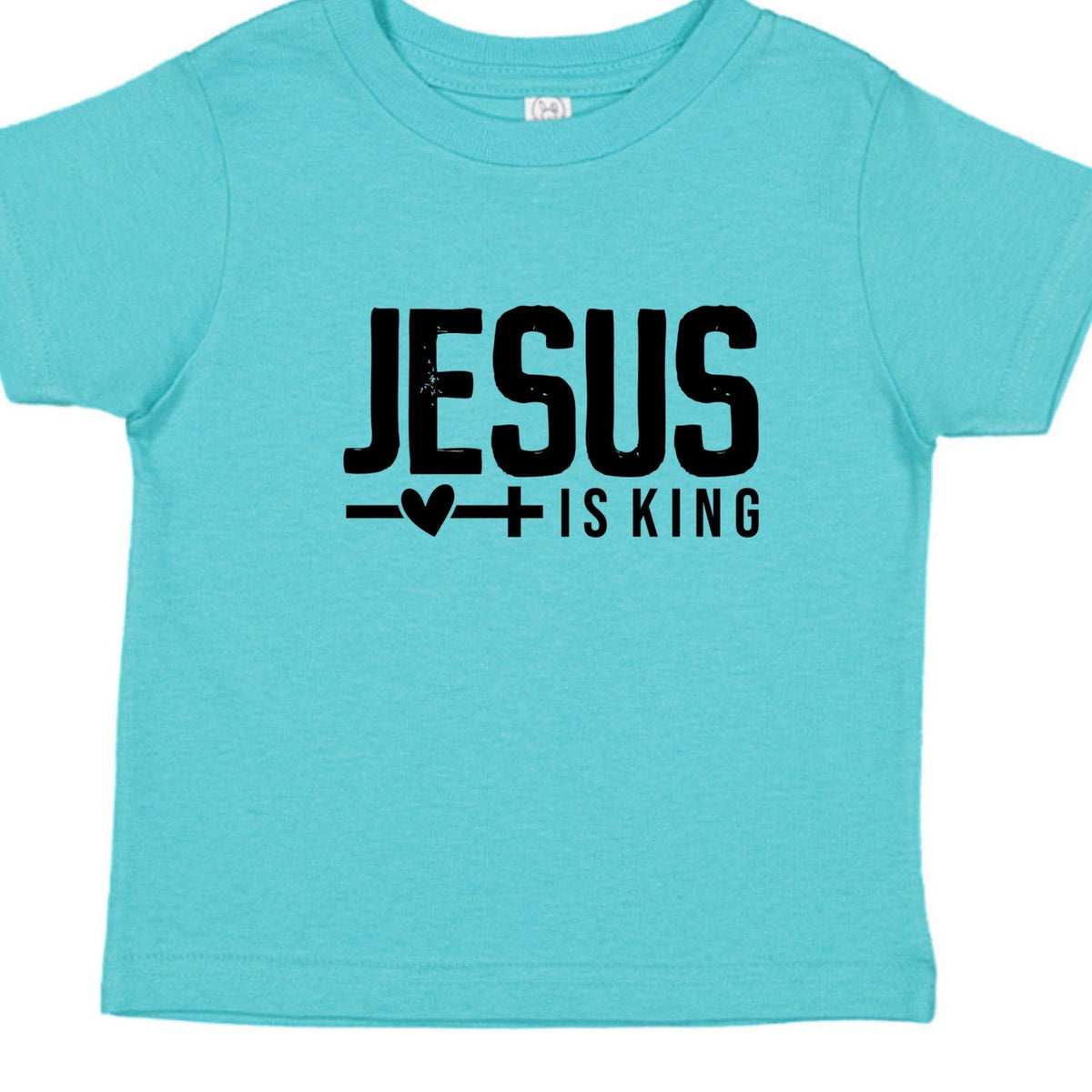 Jesus Is King Christian Baby T-shirt - ClaimedbyGodDesigns