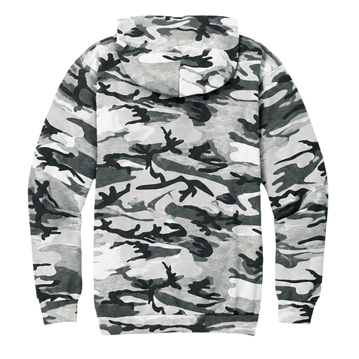 Jesus Is King Unisex Christian Camo Pullover Hooded Sweatshirt - ClaimedbyGodDesigns