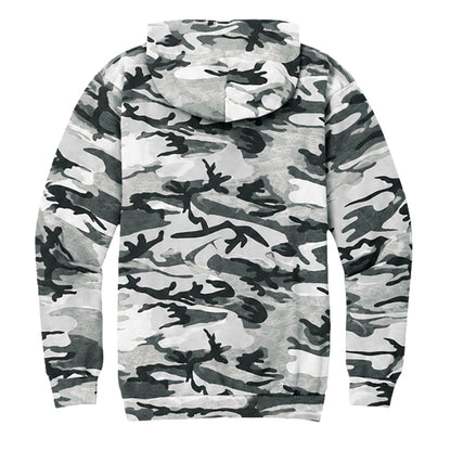 Jesus Is King Unisex Christian Camo Pullover Hooded Sweatshirt - ClaimedbyGodDesigns