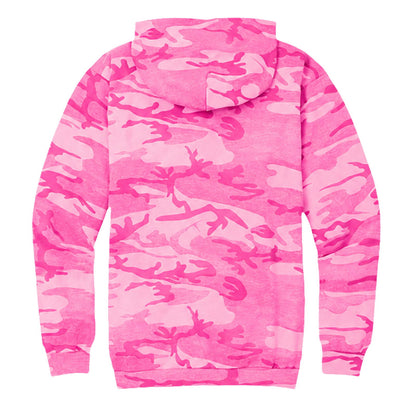 Jesus Is King Unisex Christian Camo Pullover Hooded Sweatshirt - ClaimedbyGodDesigns