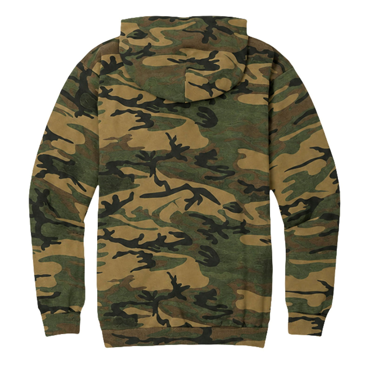 Jesus Is King Unisex Christian Camo Pullover Hooded Sweatshirt - ClaimedbyGodDesigns