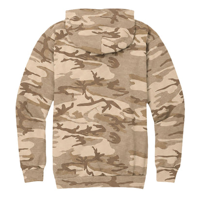 Jesus Is King Unisex Christian Camo Pullover Hooded Sweatshirt - ClaimedbyGodDesigns