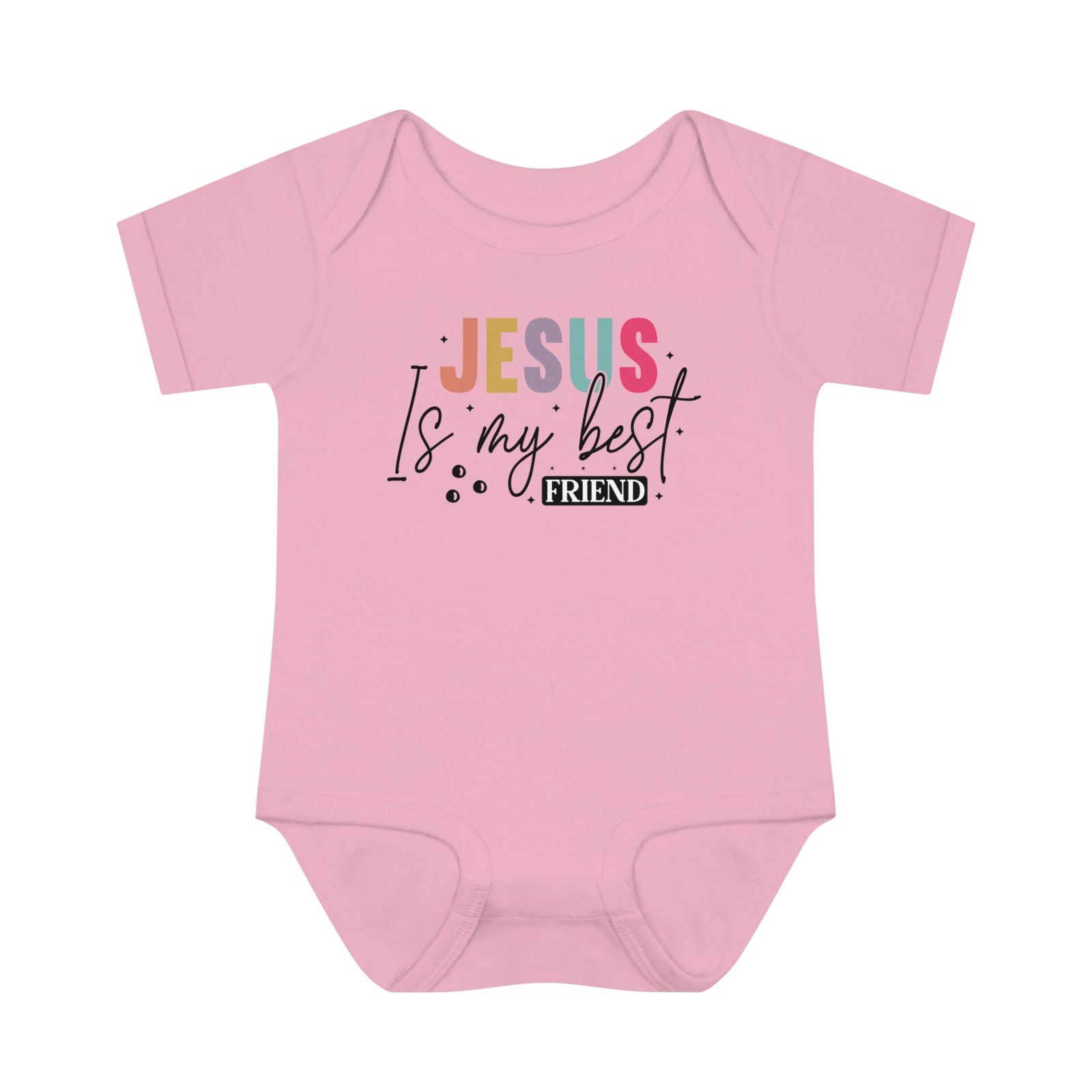 Jesus Is My Best Friend Christian Baby Onesie - ClaimedbyGodDesigns