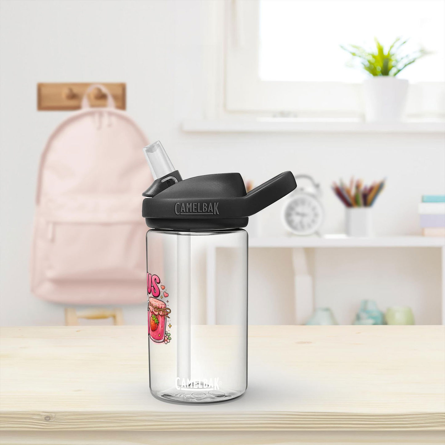 Jesus Is My Jam Christian Kids Water Bottle - ClaimedbyGodDesigns