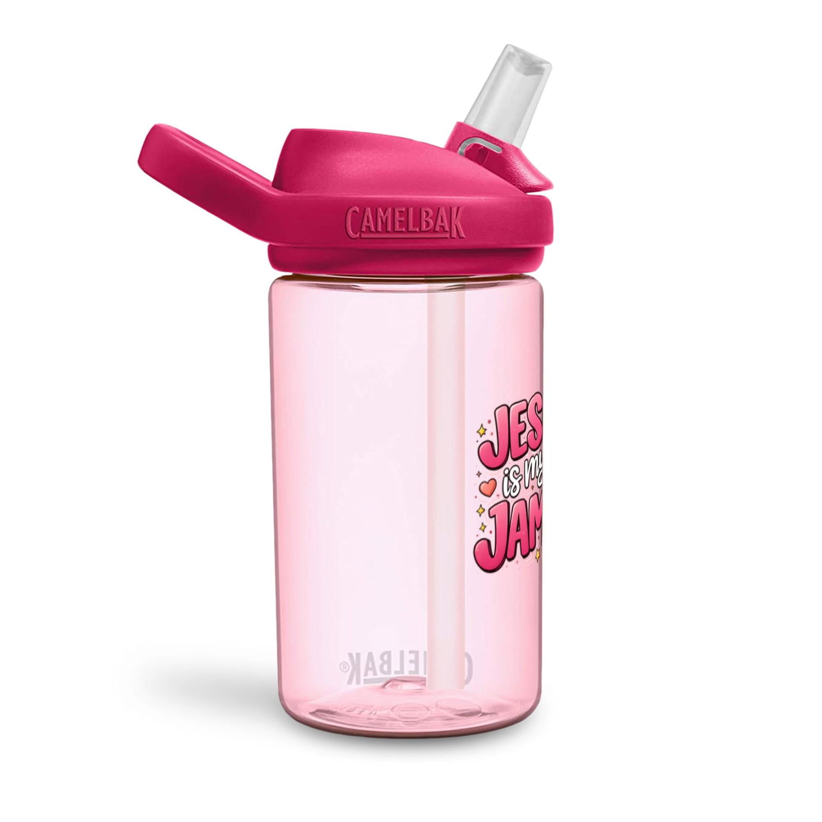 Jesus Is My Jam Christian Kids Water Bottle - ClaimedbyGodDesigns