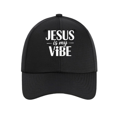 Jesus Is My Vibe Adult Christian Hat - ClaimedbyGodDesigns