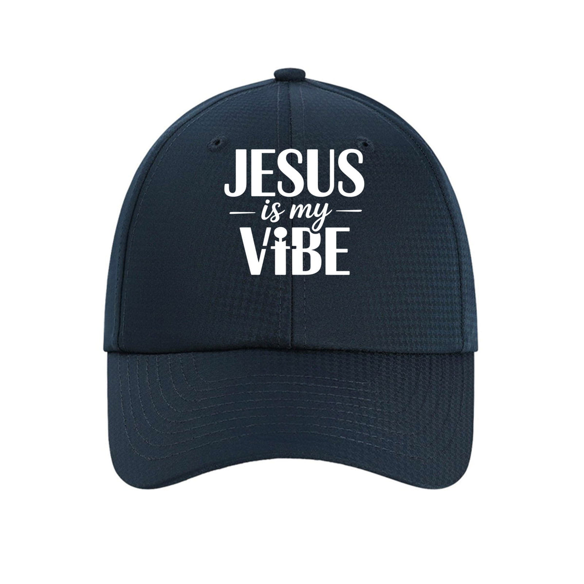 Jesus Is My Vibe Adult Christian Hat - ClaimedbyGodDesigns