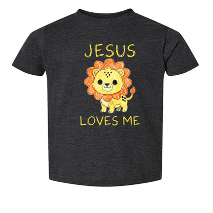 Jesus Loves Me Toddler Christian T-shirt - ClaimedbyGodDesigns