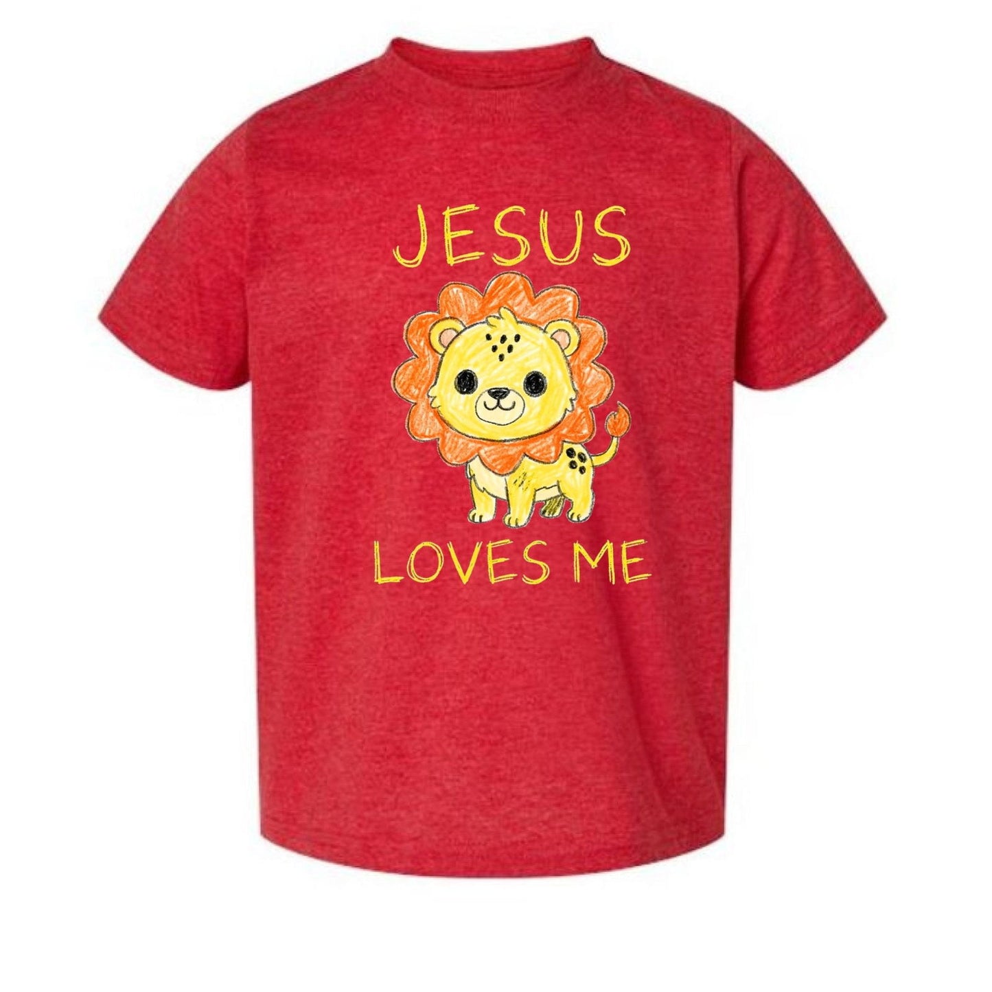 Jesus Loves Me Toddler Christian T-shirt - ClaimedbyGodDesigns