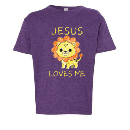 Jesus Loves Me Toddler Christian T-shirt - ClaimedbyGodDesigns