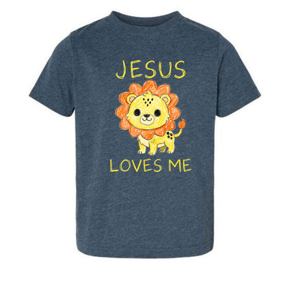 Jesus Loves Me Toddler Christian T-shirt - ClaimedbyGodDesigns