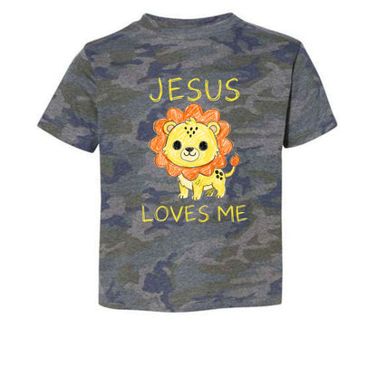 Jesus Loves Me Toddler Christian T-shirt - ClaimedbyGodDesigns