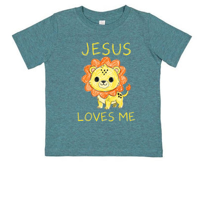 Jesus Loves Me Toddler Christian T-shirt - ClaimedbyGodDesigns
