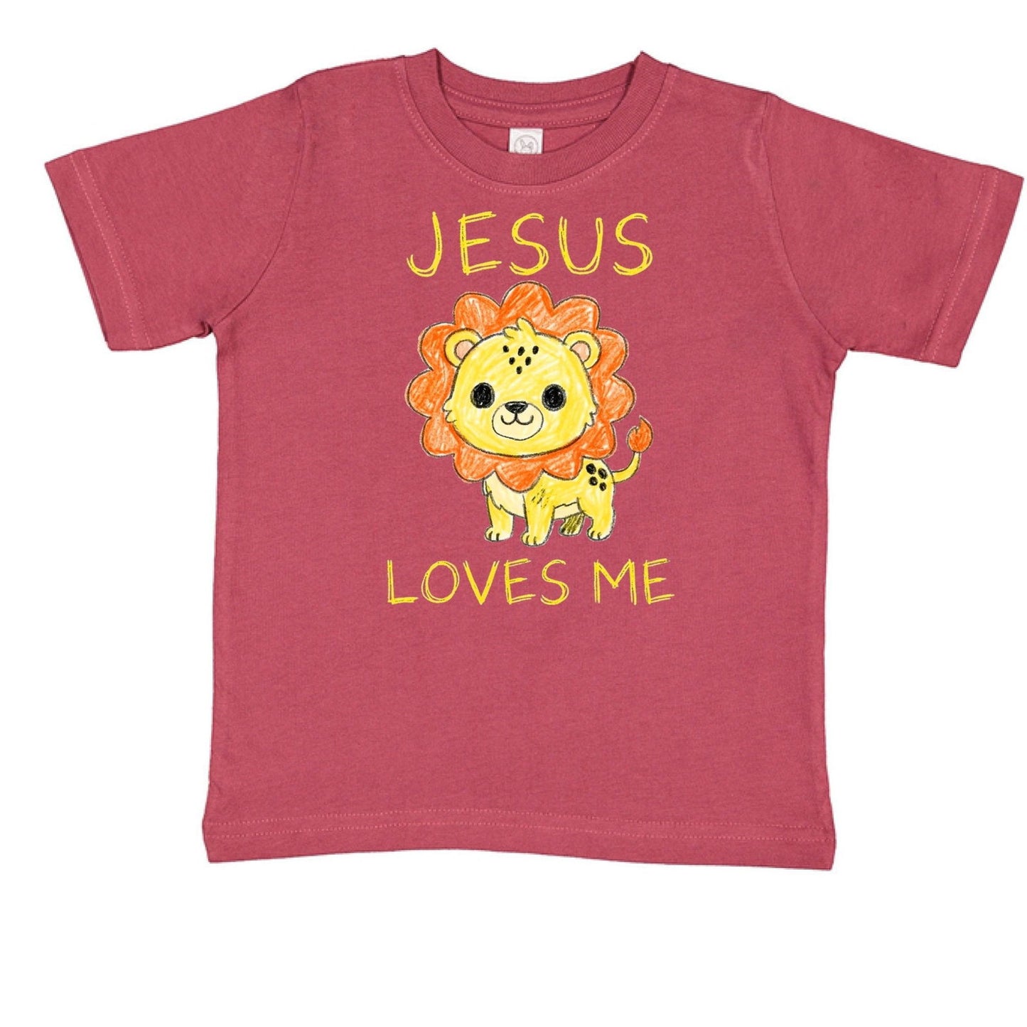 Jesus Loves Me Toddler Christian T-shirt - ClaimedbyGodDesigns