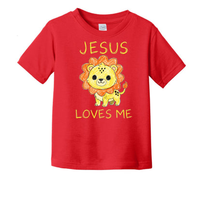 Jesus Loves Me Toddler Christian T-shirt - ClaimedbyGodDesigns