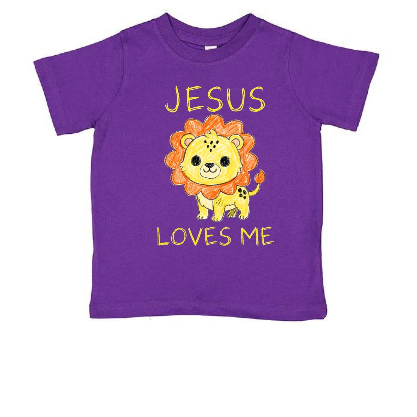 Jesus Loves Me Toddler Christian T-shirt - ClaimedbyGodDesigns