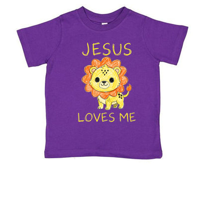Jesus Loves Me Toddler Christian T-shirt - ClaimedbyGodDesigns