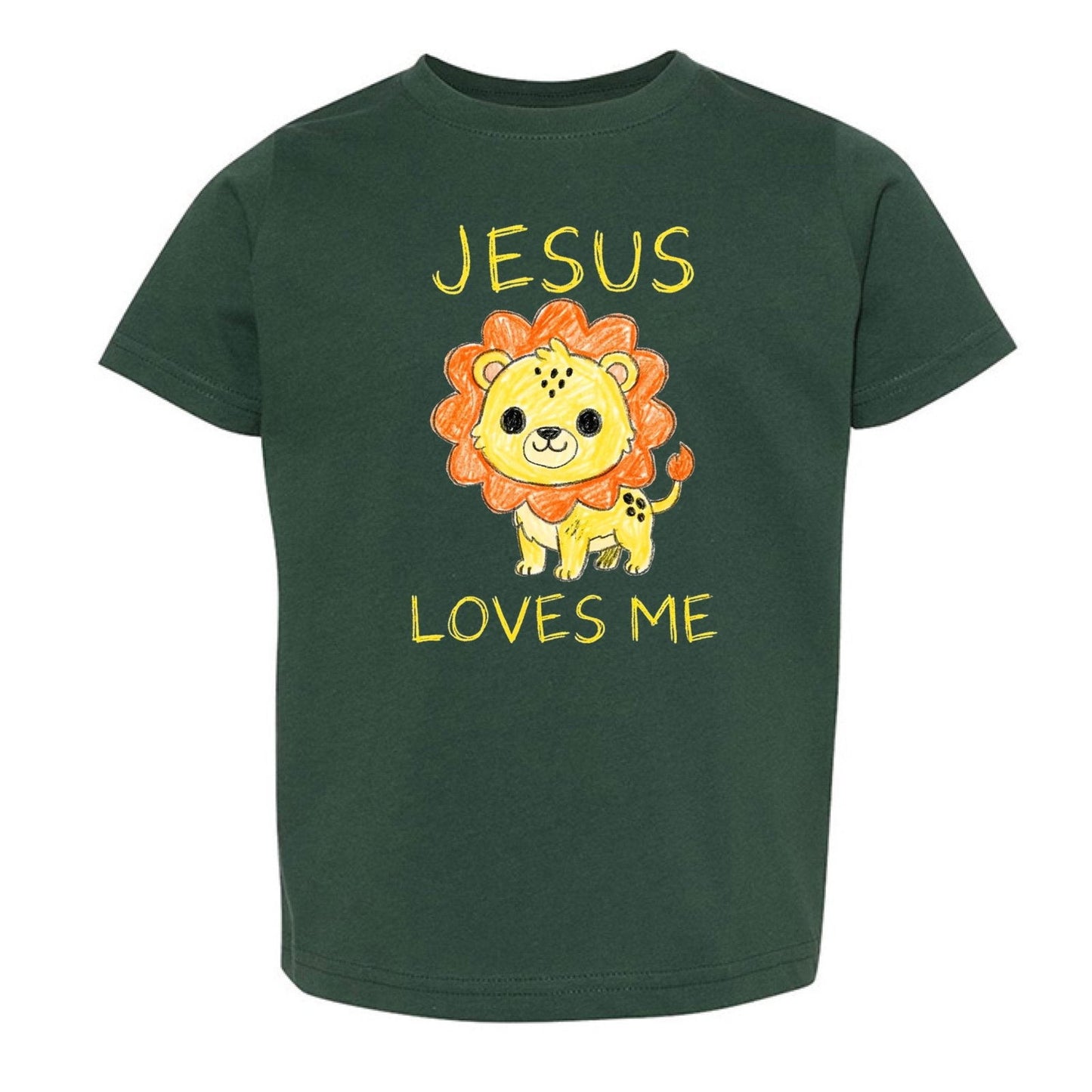 Jesus Loves Me Toddler Christian T-shirt - ClaimedbyGodDesigns