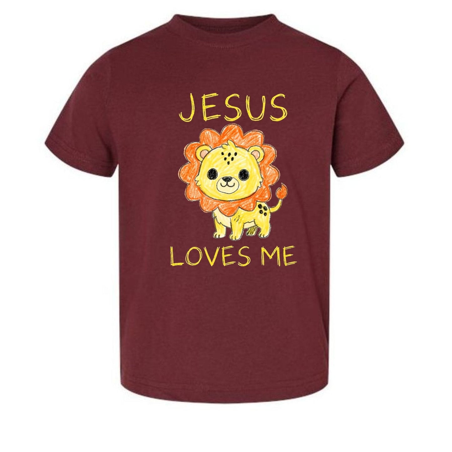 Jesus Loves Me Toddler Christian T-shirt - ClaimedbyGodDesigns
