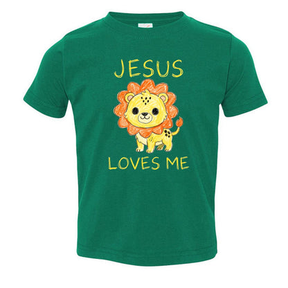 Jesus Loves Me Toddler Christian T-shirt - ClaimedbyGodDesigns