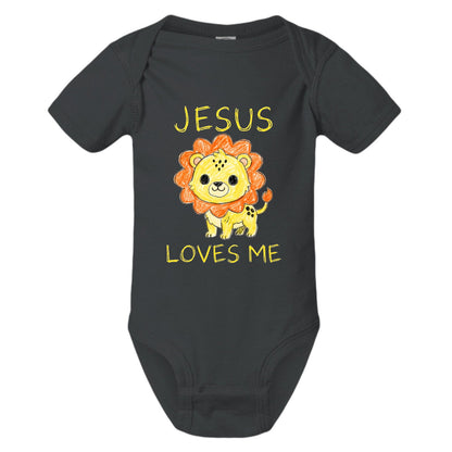 Jesus Loves me Baby Christian Jumpsuit - ClaimedbyGodDesigns