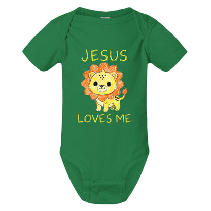 Jesus Loves me Baby Christian Jumpsuit - ClaimedbyGodDesigns
